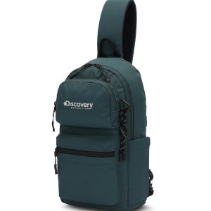 [디스커버리] 컨사이즈 투포켓 라지 슬링백 (TURQUOISE) DXSG1155N