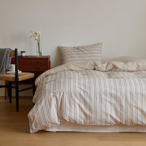 마틸라 미드센추리 빈티지맨션 60수 고밀도순면 이불커버 베개세트 SS