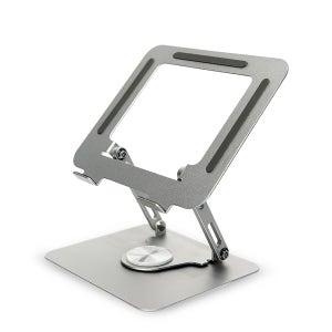 일렉싱크 알루미늄 2단 회전 노트북 거치대 휴대용 맥북 스탠드