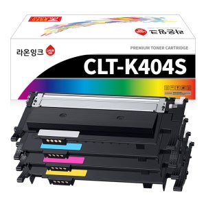재생 토너 4색세트 삼성 CLT-K404S SL-C483W C483FW C433 레이저