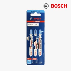 보쉬 직쏘날 T118AHM 스테인리스 절단 직소 톱날 1팩(3pcs) 83mm 2608900561