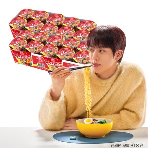 오뚜기 진라면 매운맛 컵라면 소컵 65g, 24개