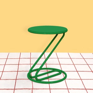 카페 테이블 인테리어 디자인 사이드 보조 컬러 더블제트테이블 500테이블