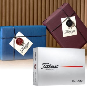 타이틀리스트 Pro V1X 골프공 4피스 볼 타이틀 프로 브이원엑스 선물포장