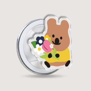 아크릴 맥세이프 그립 톡홀더 스마트톡 핸드폰 거치대 꽃길쿼카