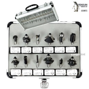 루터비트 세트 12p (샹크/12mm) B1212 루터기날