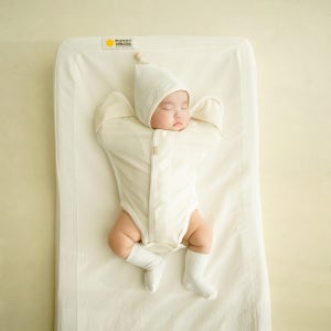 머미쿨쿨 이지 스와들 업다운 무소음 벨크로 나비잠수트 메쉬 아기신생아 여름속싸개 모로반사
