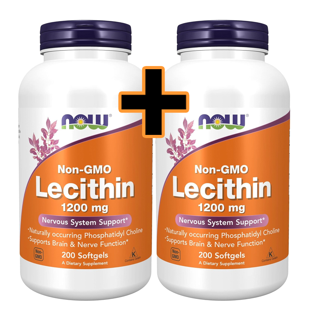 <b>나우푸드 레시틴</b> 1200mg 200정 2통