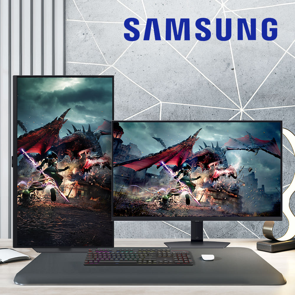 삼성 오디세이 게이밍 모니터 G5 IPS QHD 광시야각 S32DG500E 피봇 모니터