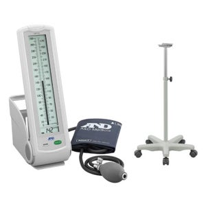 무수은 전자혈압계 혈압측정기 UM-102 스탠드형 가정용혈압기 가정용혈압계