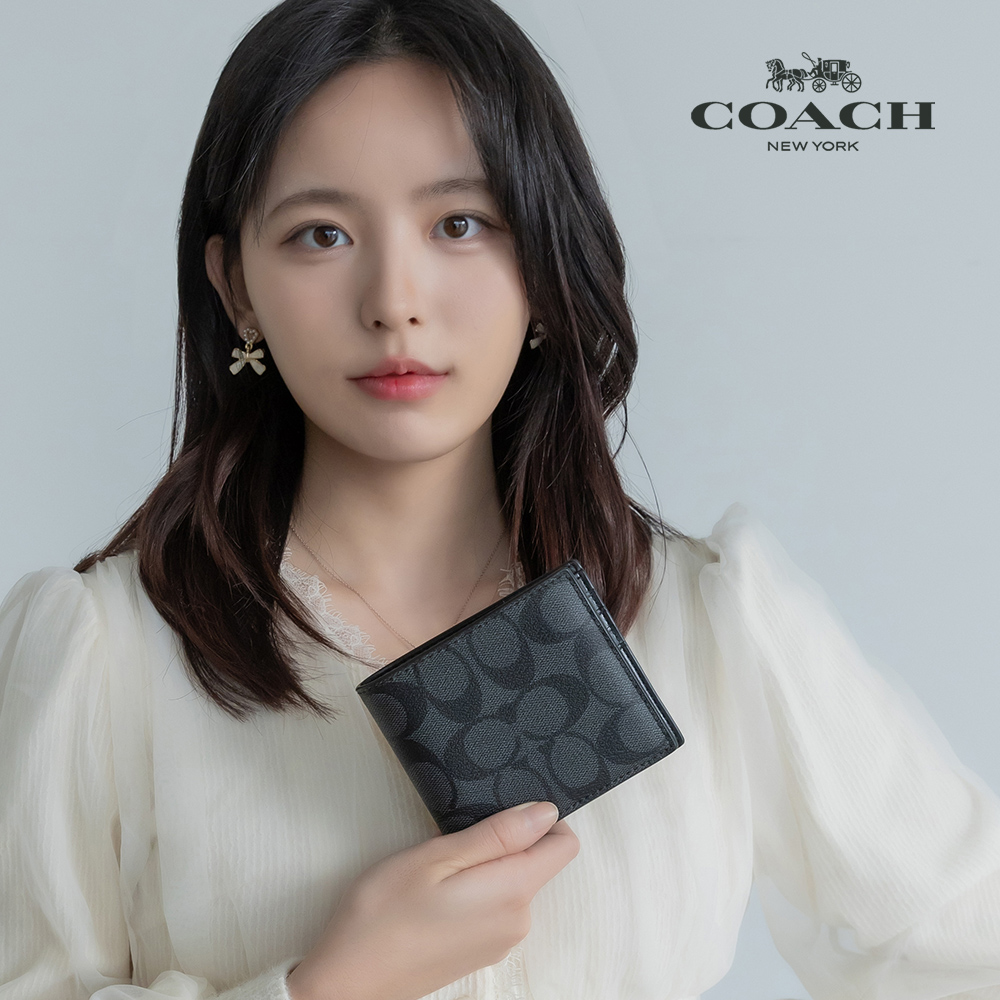 [여주아울렛 당일발송] 코치 남성 반지갑 ID 인서트 카드지갑 분리형 명품 남자 지갑
