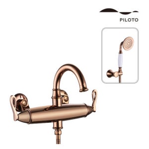 더죤테크 필로토 엘도라욕조 201 로즈골드 샤워욕조수전