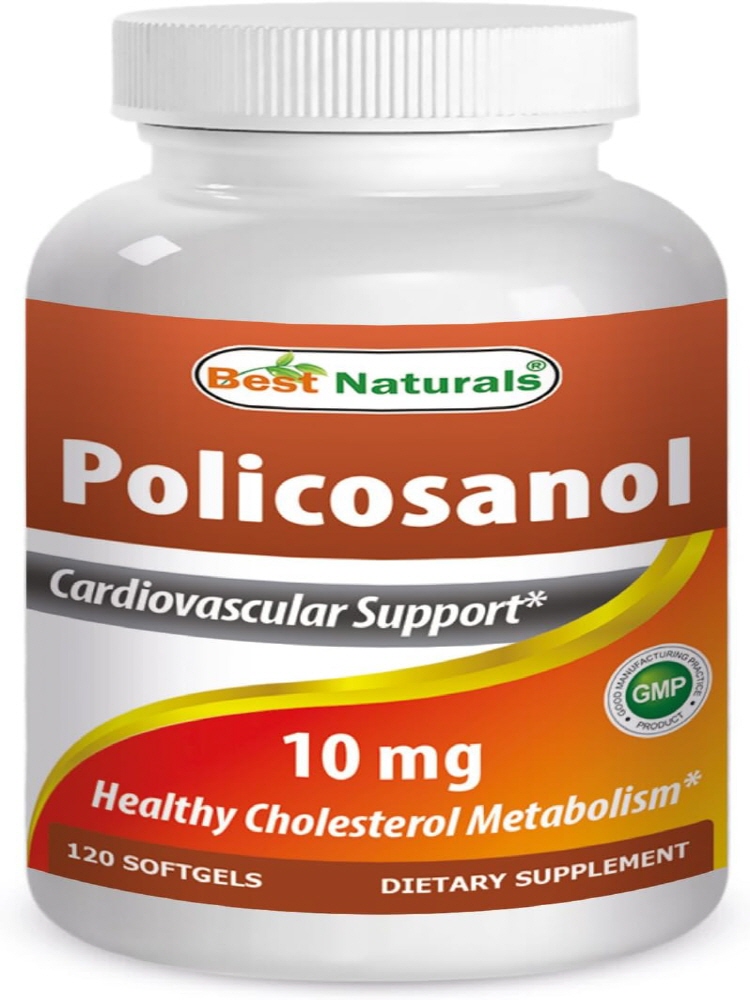 <b>베스트네츄럴스 폴리코사놀</b> 10mg 120캡슐 Best Naturals