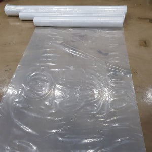 데코쿡 신제롤비닐 PE 필름 대형 방수 덮개 재단 보양 이사 포장 비닐 240 x 4m