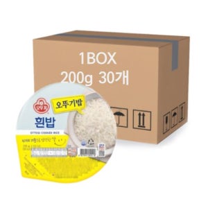 오뚜기밥 흰밥 200g 30개 (10입 3묶음) 즉석밥