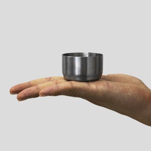 스텐 소스 볼 간장 종지 그릇 미니 작은 마늘 초장기 양념 100ml