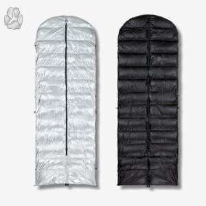 마누 구스다운 900 입는 극동계 사각 침낭 MANU 004 겨울 백패킹 캠핑