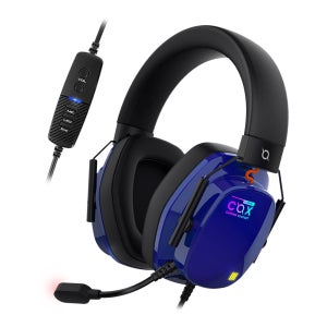 COX CH31 가상 7.1 ENC 마이크 유선 게이밍 헤드셋 PC USB 게임용 헤드폰