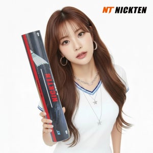 닉텐 T-800 레드 배드민턴 공 거위털 셔틀콕 생거위깃털