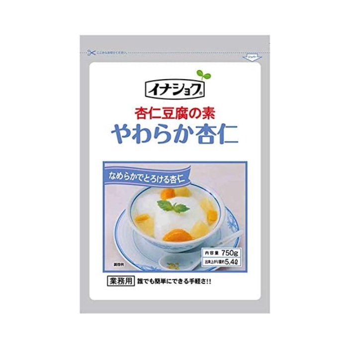이나식품 부드러운 살구 안닌도후 믹스 살구씨 푸딩 분말 가루 750g