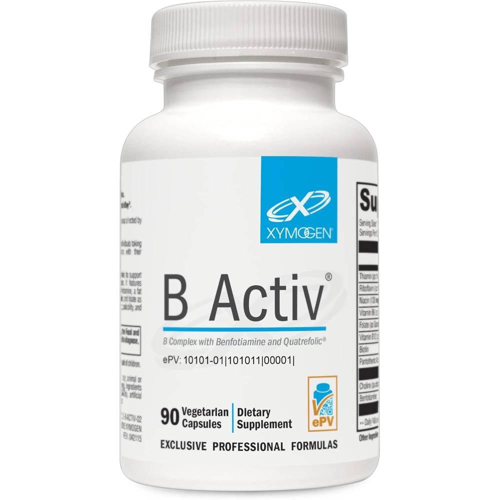 <b>자이모겐</b> B 액티브 <b>비타민</b>B 컴플렉스 90캡슐 XYMOGEN B Activ