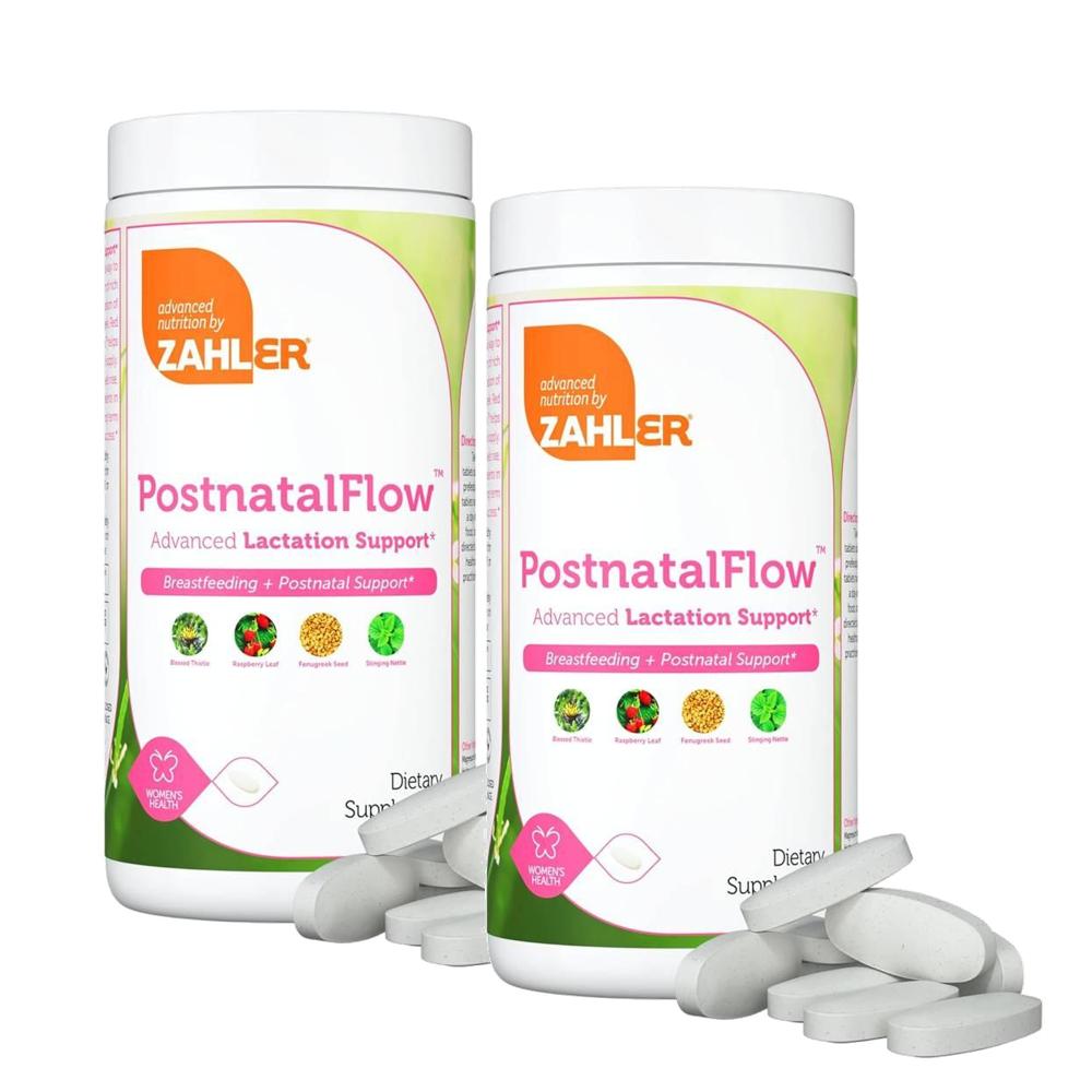 <b>자일러</b> 포스트나탈 플로우 비타민 수유 서포트 120정 2개 Zahler Postnatal Flow