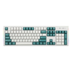 COX CK01 PBT SL 유선 게이밍 기계식 키보드 풀배열, 저소음 백축