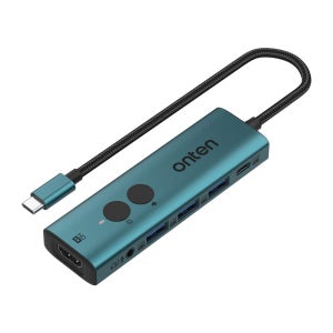 C타입 USB3.0 멀티허브 4K HDMI컨버터 3.5mm 오디오지원 노트북 PC 미러링