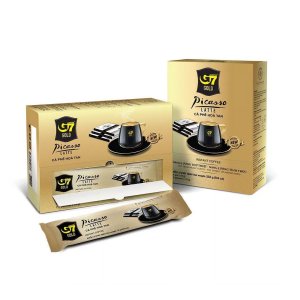 베트남 쭝웬 G7 골드커피 피카소 바닐라 카페라떼 252g (14팩 x 18g)