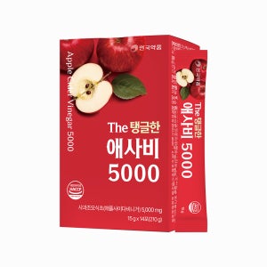 안국약품 The 탱글한 애사비 5000 저당 젤리 14포, 1개