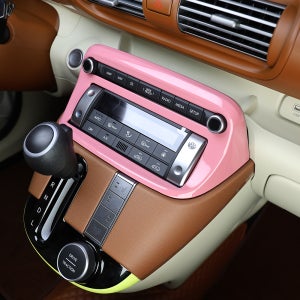 캐스퍼 페이스리프트 악세사리 에어컨 공조기 커버 튜닝 핑크 몰딩