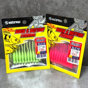 워터맨 슈어캐치 실치 볼락웜 아징 볼락 전갱이 락피쉬 라이트게임 소프트베이트 SLC16