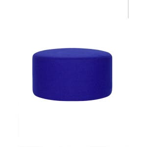 화장대 원형스툴 소파 보조 스툴의자 인테리어 모던 클라인인디고 40x40cm