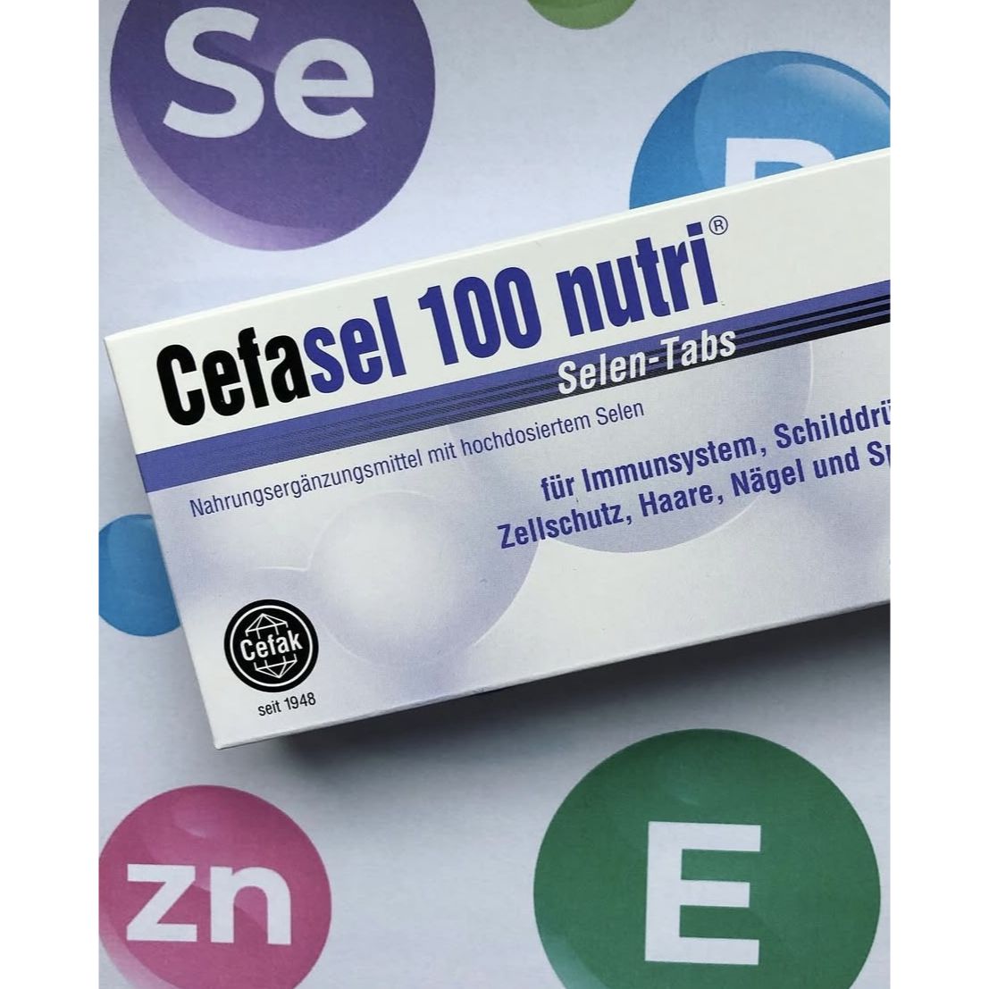 [독일]<b>세파셀</b> Cefasel 100 Nutri Selenium Tabs 200정 x 2개