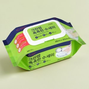 뽑아쓰는 일회용 세제 묻은 일체형 수세미 설거지티슈 40매 4개