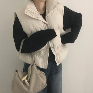 여성패딩조끼