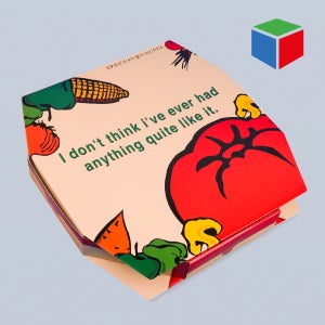 피자박스 13인치 팔각 GK-토마토(DGP-84-13)