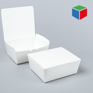 [대흥] 종이도시락 KD-346 흰색-무지
