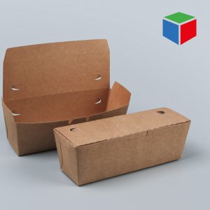 [대흥] 종이도시락 KD-350 핫도그 크라프트-무지