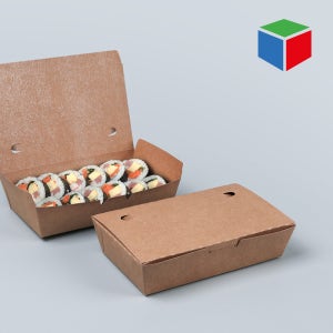 종이도시락 KD-310 크라프트-무지