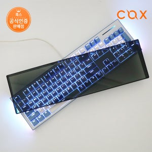 COX CKR01 아크릴 미끄럼방지 키보드 덮개(카키)