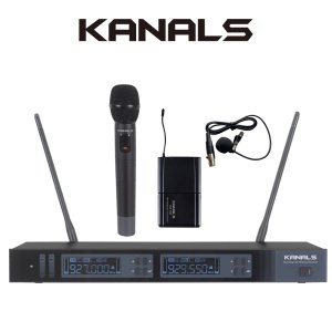 카날스 MW720 무선마이크 교회 강의용 공연용 수업용 보컬 핸드 2채널