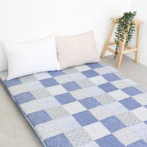 아르떼베딩 리치 요매트(요커버+솜매트) 100%국산 누빔 바닥에까는 이불