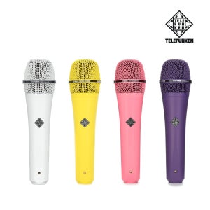 TELEFUNKEN M80 다이나믹 마이크 화이트/옐로우/핑크/퍼플 색상 선택 가능