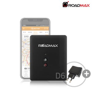 차량용 위치추적기 무선형 GPS 로드맥스D6 최대2년사용 바로사용
