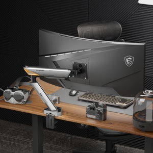 싱글 대형인치 모니터암 32형 37형 40형 모니터거치대 브라켓 vesa 100x100