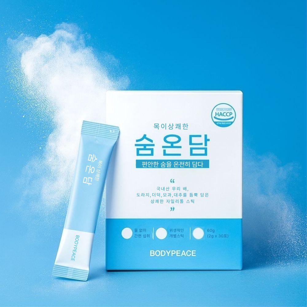 <b>바디</b>피스 숨온담 목건강 2g 30포