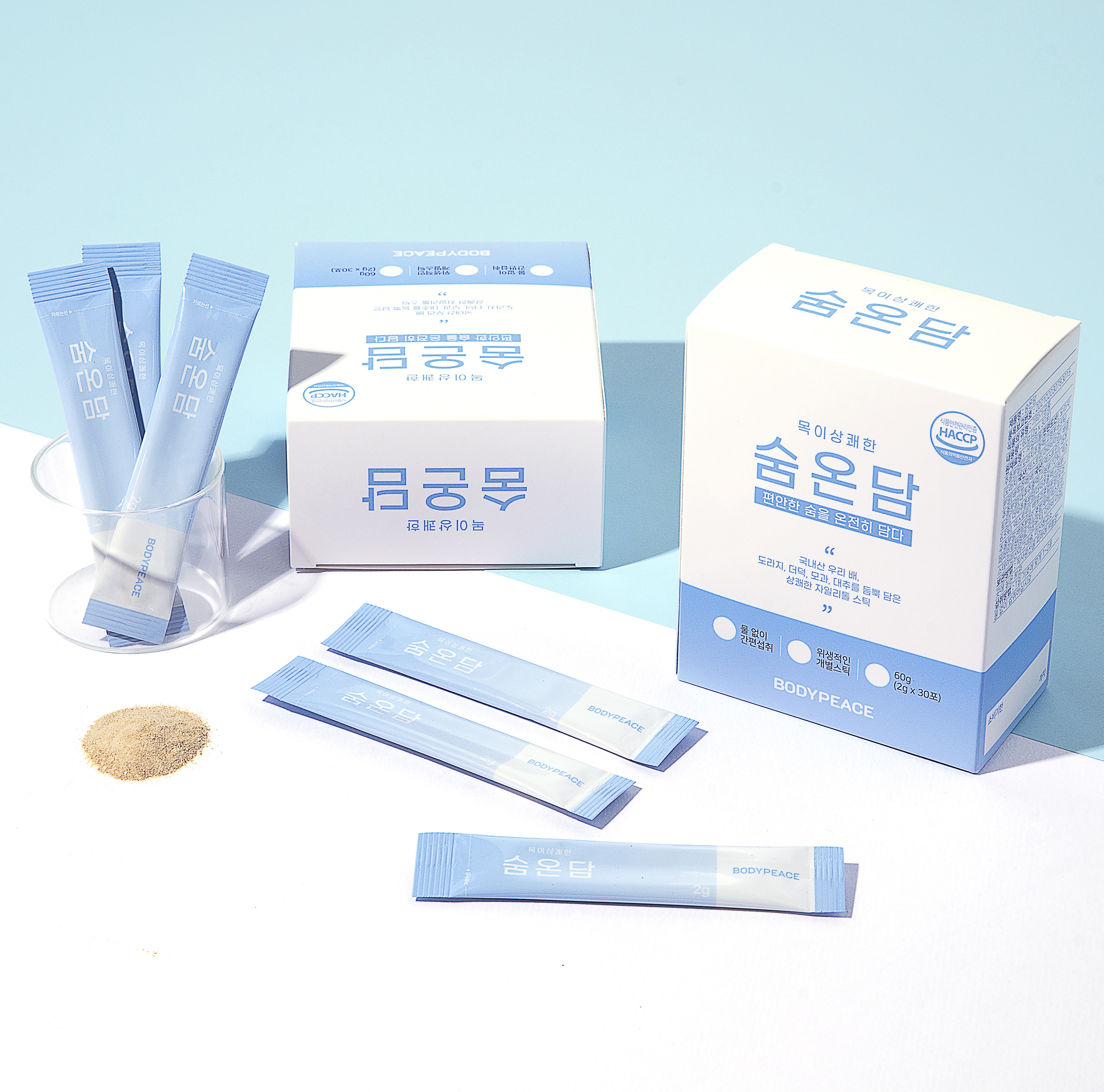 <b>바디</b>피스 숨온담 2g 30포 쿨앤톡