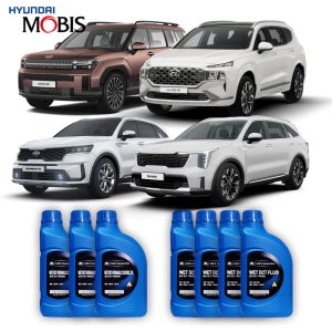 더뉴 싼타페TM MX5 쏘렌토MQ4 2.5터보2.2디젤 전용 순정미션오일 2종 3L+4L