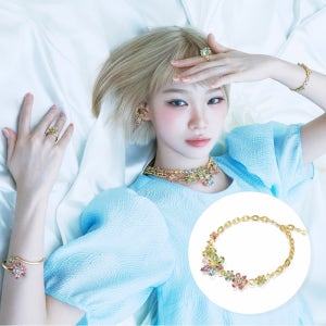 [스와로브스키/본사정품] Idyllia 골드 톤 목걸이 5709030